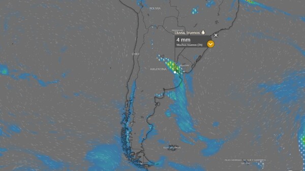 Над Буэнос-Айресом надвигается «черная буря»