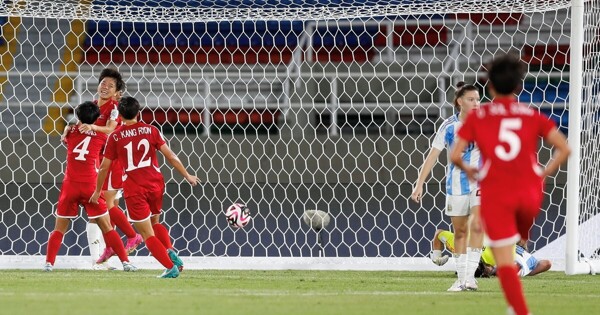 Аргентина Албиселесте проиграла 6-2 Северной Корее