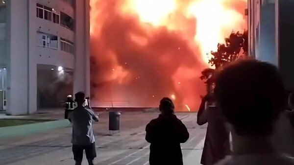 Огненное бедствие вызывает панику в Авельянеде