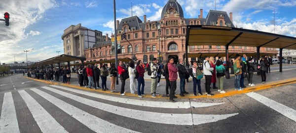 Milei fines unions for strike