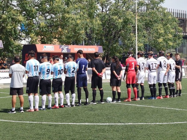 Сборная Аргентины по футболу для незрячых одержала победу на старте Кубка Танго