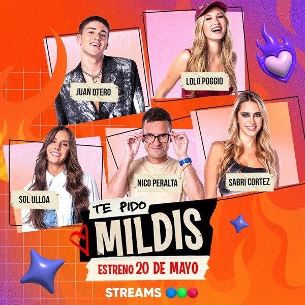 Telefe представляет новую программу в режиме потоковой передачи 'Te Pido Mildis' и новый сезон 'Insiders'
