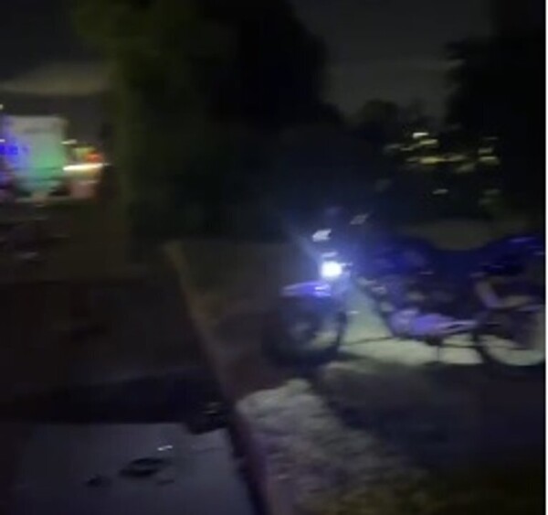 Truck and Motorcycle Collision in Buenos Aires