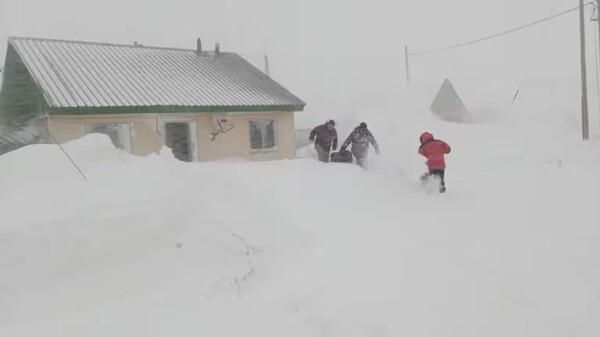 Бездомный человек умер от обморожения в Калете-Оливия