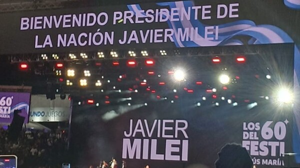 Argentine President Milei Attends Doma and Folklore Festival