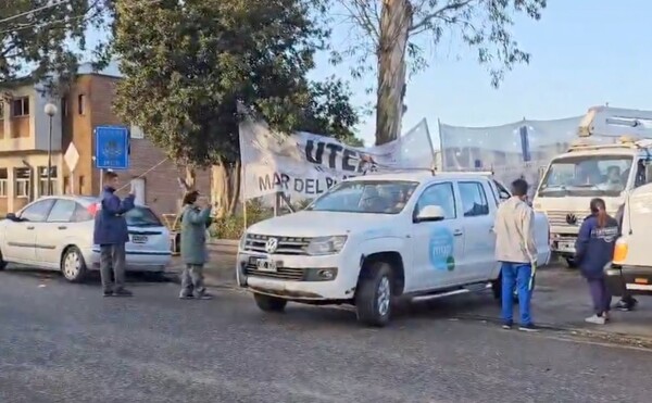 Protest in Mar del Plata Affects Urban Services