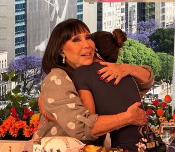 Мория Касан и Синтия Фернандес помирились в прямом эфире