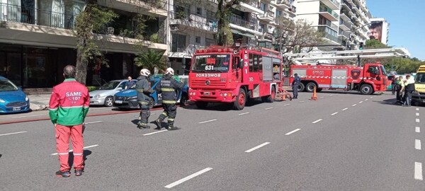 Fire in Palermo Apartment