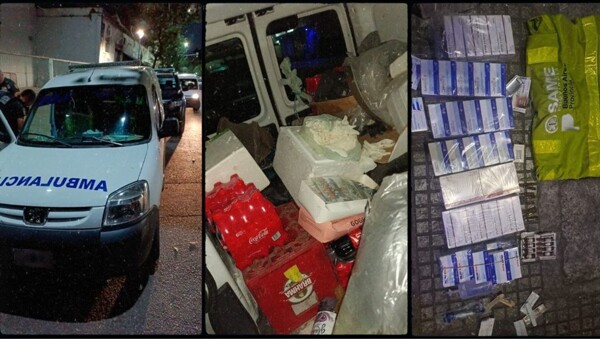 Over 200 Vehicles Impounded in Buenos Aires, Including Fake Ambulance