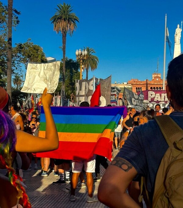 Massive Protest Against Javier Milei in Buenos Aires