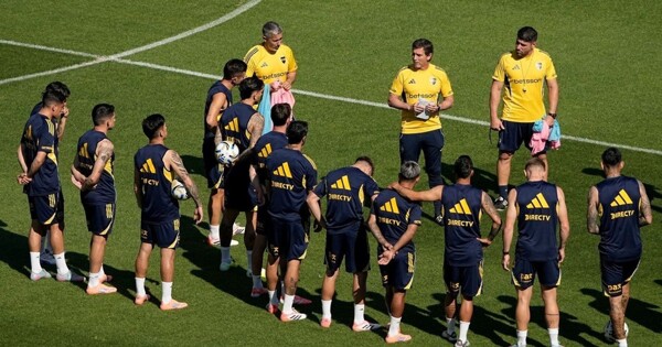 Boca's Lineup for the Olimpia Match