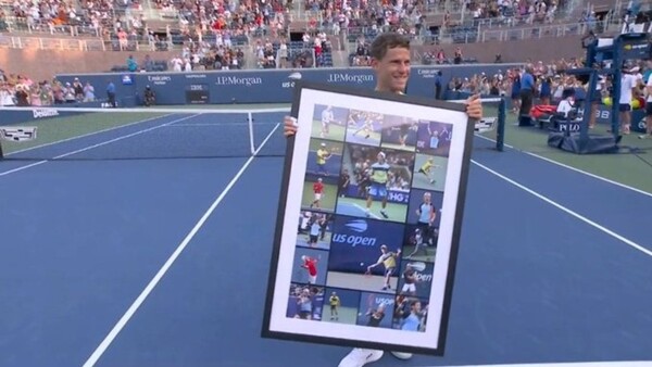 Диего Шварцман волнует на прощании с US Open