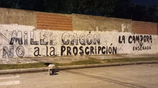 La Cámpora Defends Cristina Kirchner with Street Actions