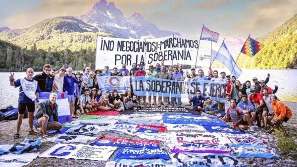 Ninth March for the Sovereignty of Lago Escondido