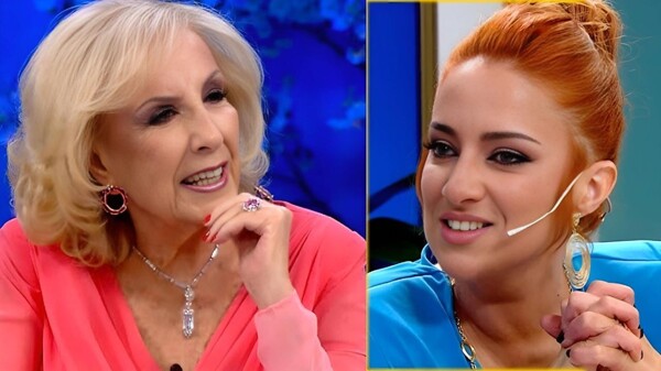 Эмоциональный момент на La Noche de Mirtha Legrand