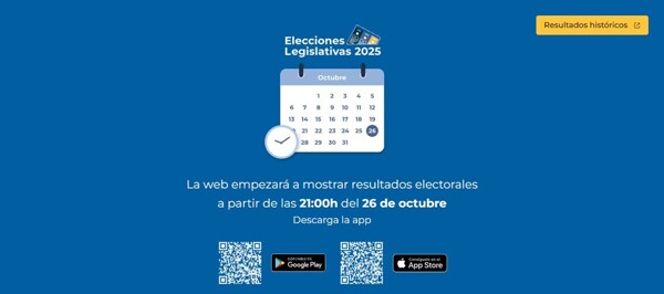 Argentina launches official website for real-time 2025 legislative election results