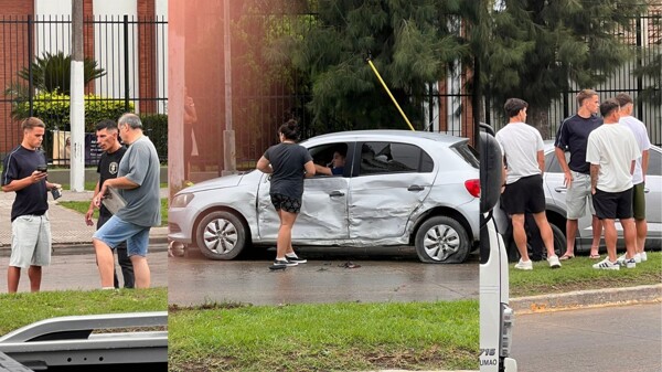 Авария с участием футболиста Gimnasia y Esgrima La Plata