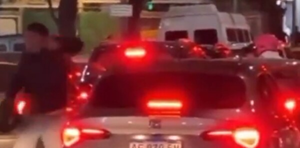 Traffic Fight in Buenos Aires Ends with Pepper Spray