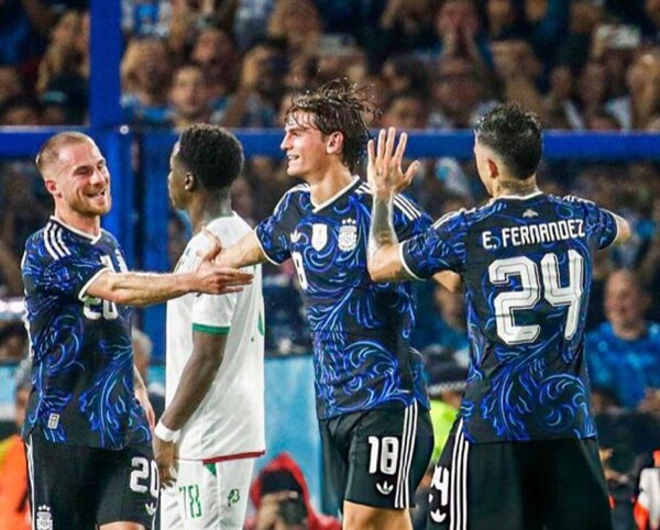 麦克阿利斯特赞扬阿根廷队新球员的质量