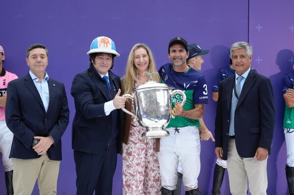Argentine President Javier Milei Attends Polo Final in Buenos Aires