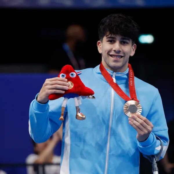 Иñаки Басилофф выиграл бронзу на Паралимпийских играх 2024 года в Париже