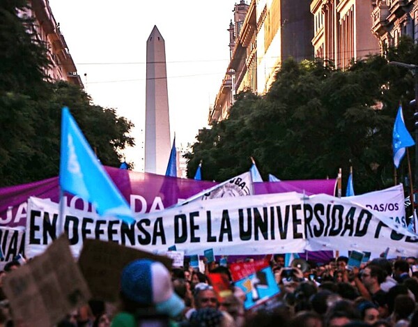 National University Strike in Buenos Aires