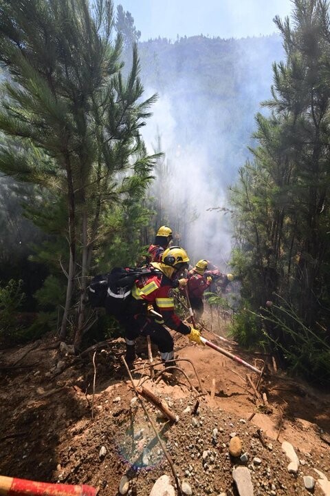Chubut Fires: Road Closed and Rain Expected