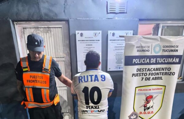 Arrests at Border Controls in Argentina