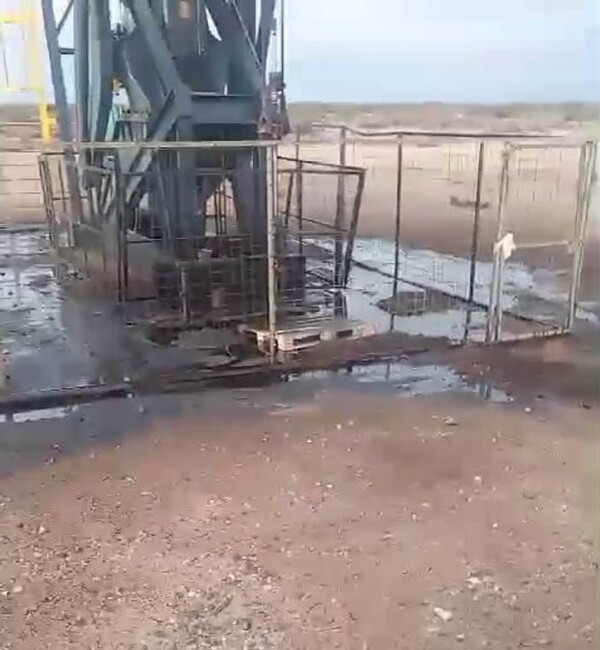 Пастух из Патагонии сообщает о новых разливах нефти в полях