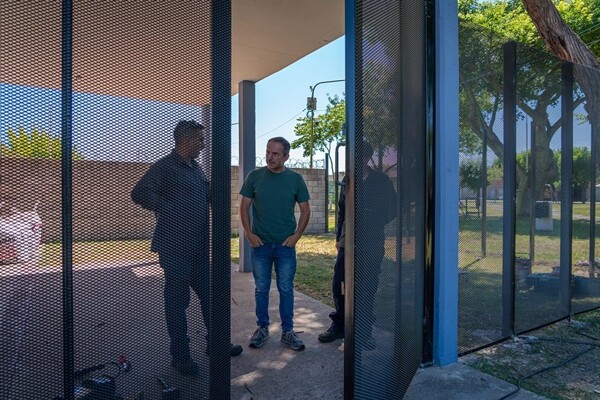 Campana Mayor Inspects CAPS Upgrading Works