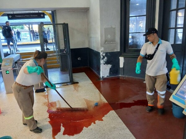 Brawl at Buenos Aires Train Station Leaves One Injured