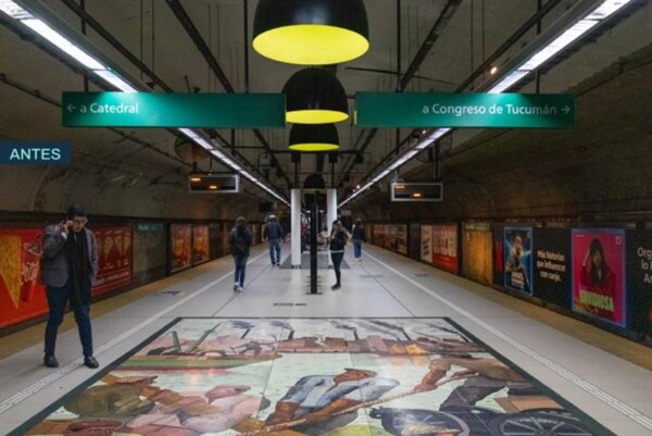 Историческая станция метро «Пласа Италия» в Буэнос-Айресе открылась после масштабной реконструкции