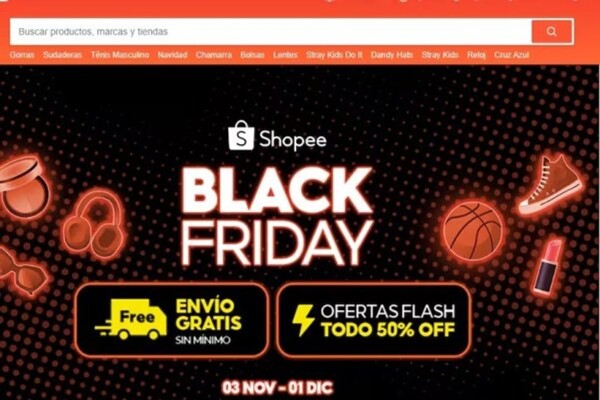 Китайская платформа Shopee возвращается в Аргентину к Черной пятнице
