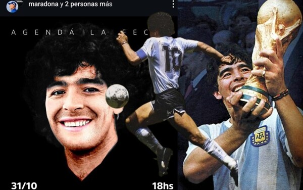 Event in Tribute to Diego Maradona