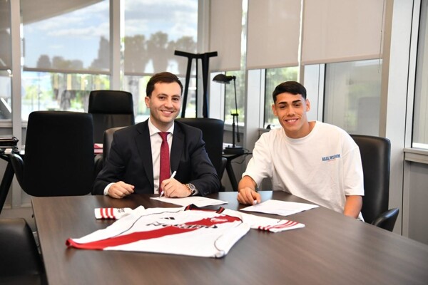 Сантьяго Ленцина продлил контракт с «Ривер Плейт» до 2028 года