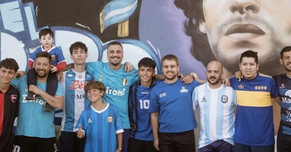 Emotive event in tribute to Diego Maradona