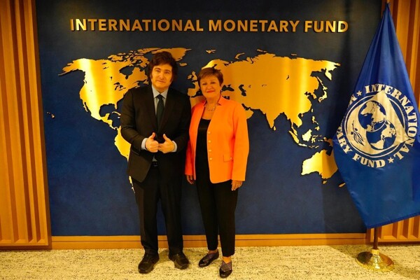 Milei Advances Agreement with IMF in Washington