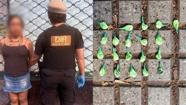 Перуанку задержали за продажу кокаина в Буэнос-Айресе